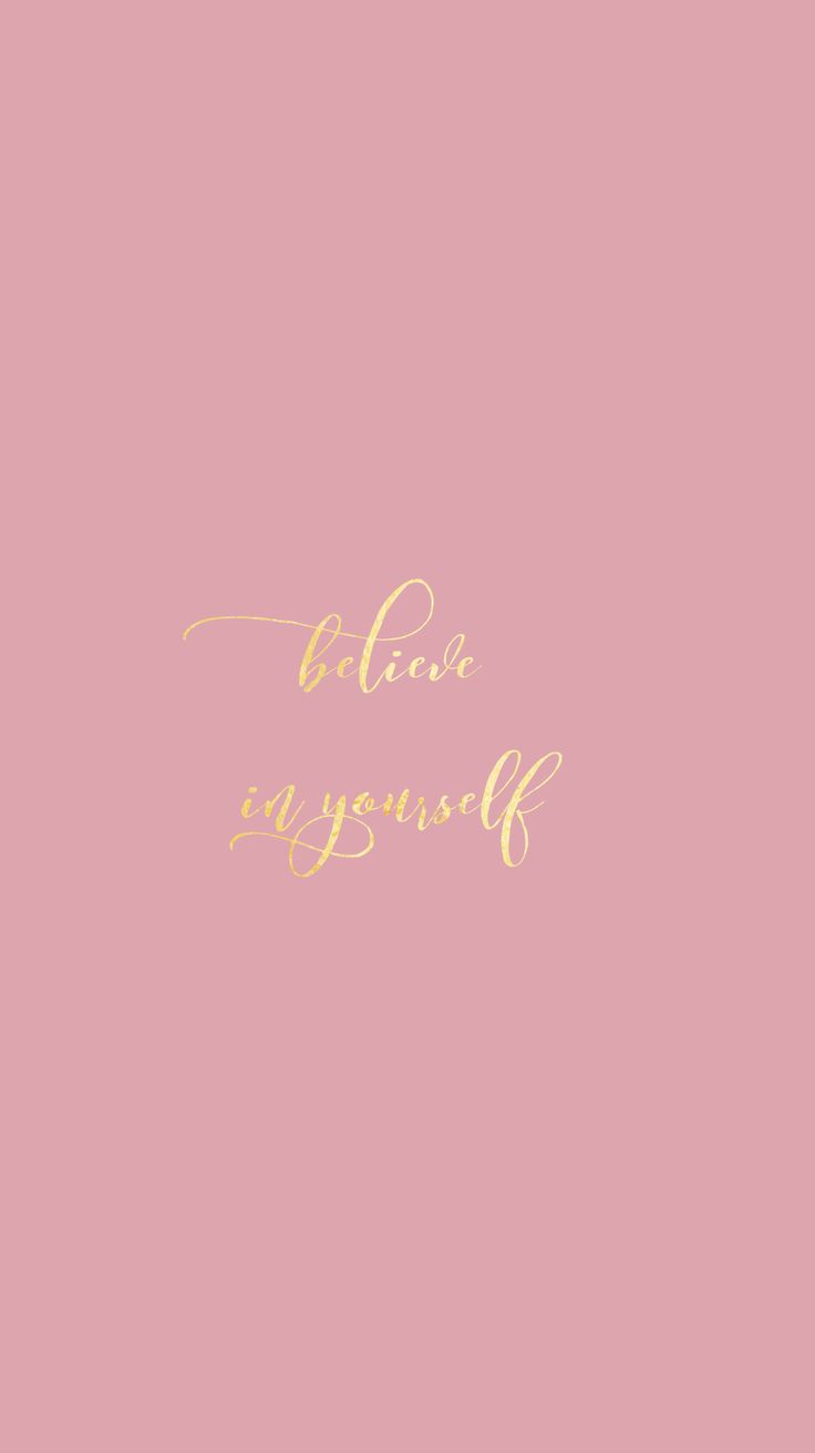 Rose Gold|Pretty Positivity™ iPhone Wallpaper @EvaLand