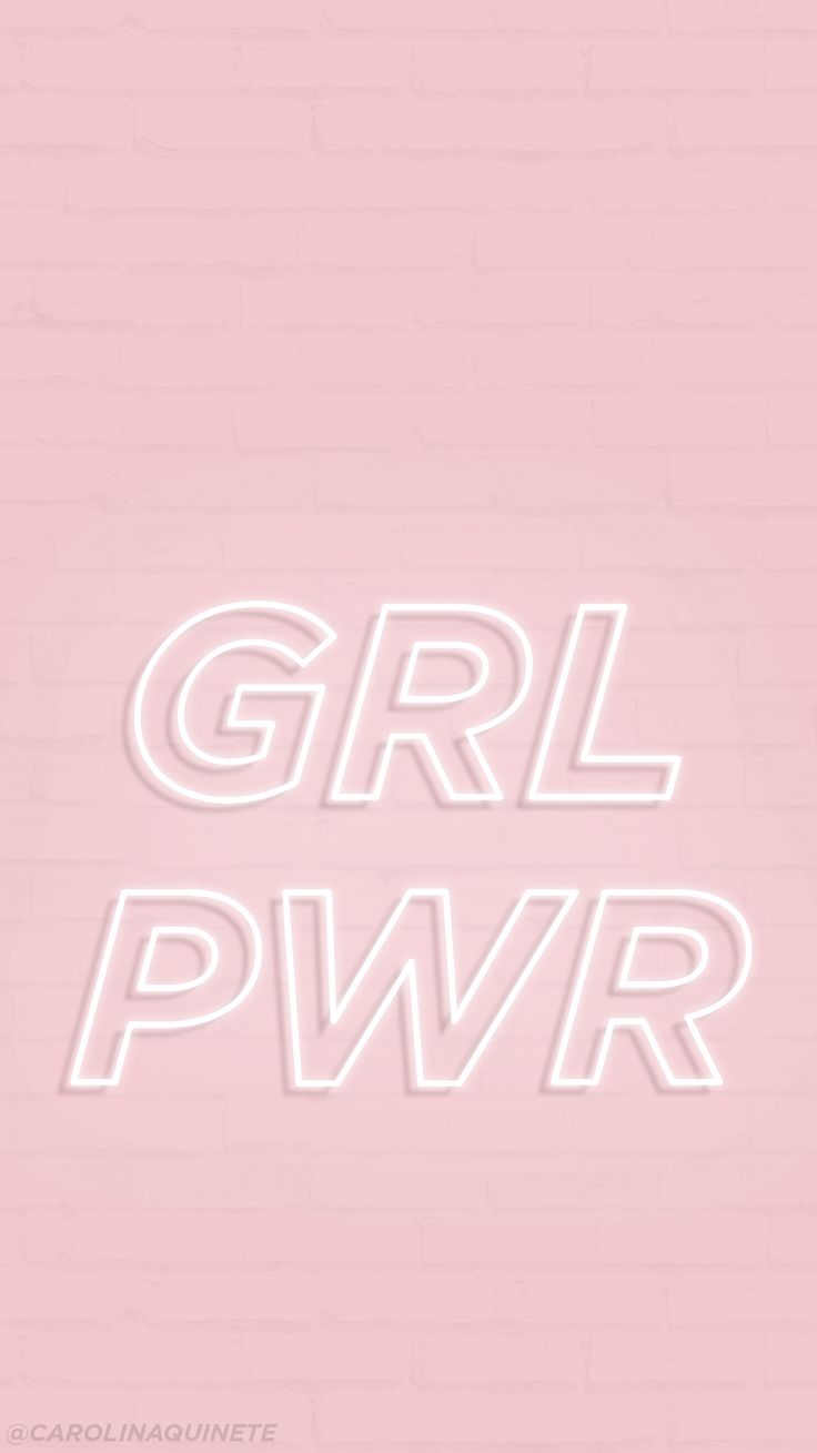 Wallpaper mobile GIRL POWER // International Woman's Day