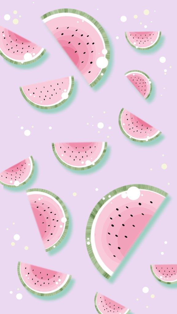 Smartphone und Iphone Wallpaper | Tutti Frutti - Melone, Ananas und Banane
