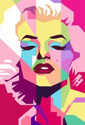 Marylin Monroe Poster By Ahmad Nusyirwan