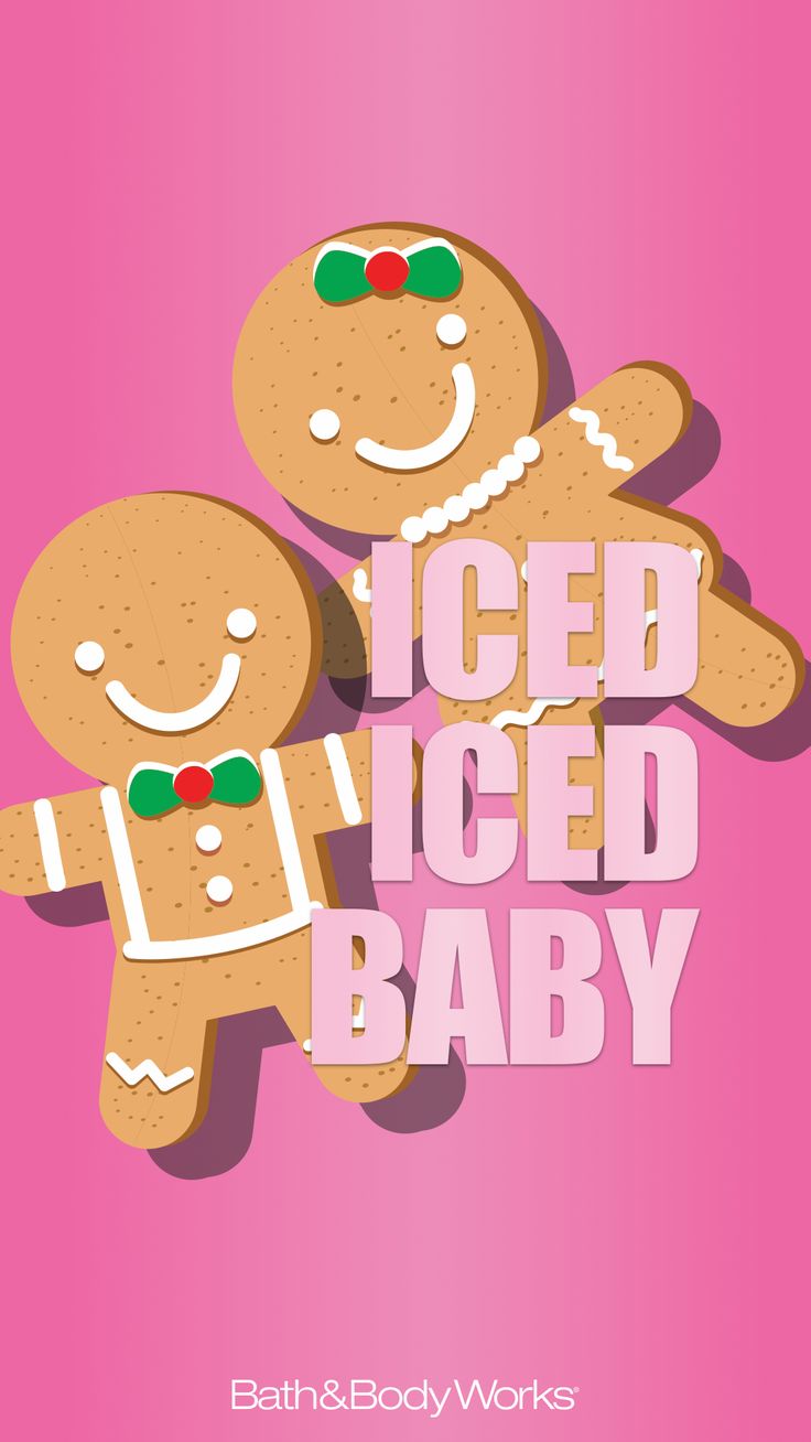 Bath & Body Works iPhone Wallpaper Iced Iced Baby