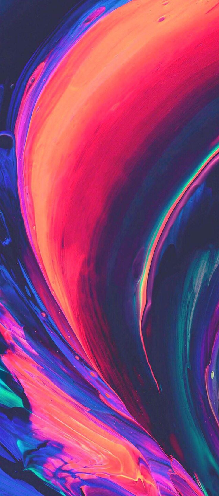 iOS 11, iPhone X, purple, blue, clean, simple, abstract, apple, wallpaper, iphone 8, clean, beauty, colour, iOS, minimal