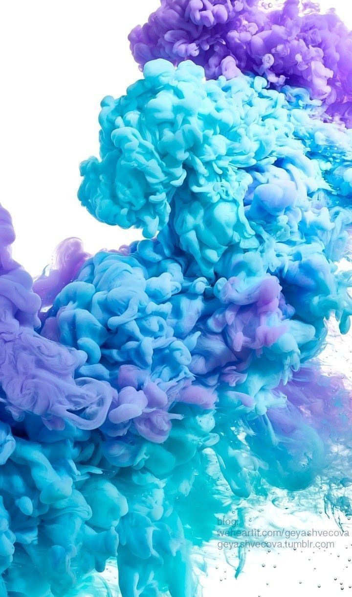 blue and purple smoke wallpaper