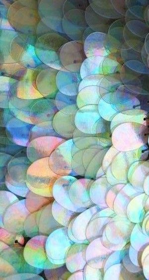 Iridescent Holographic sequins- beautiful detail for dresses, tops, and accessories.