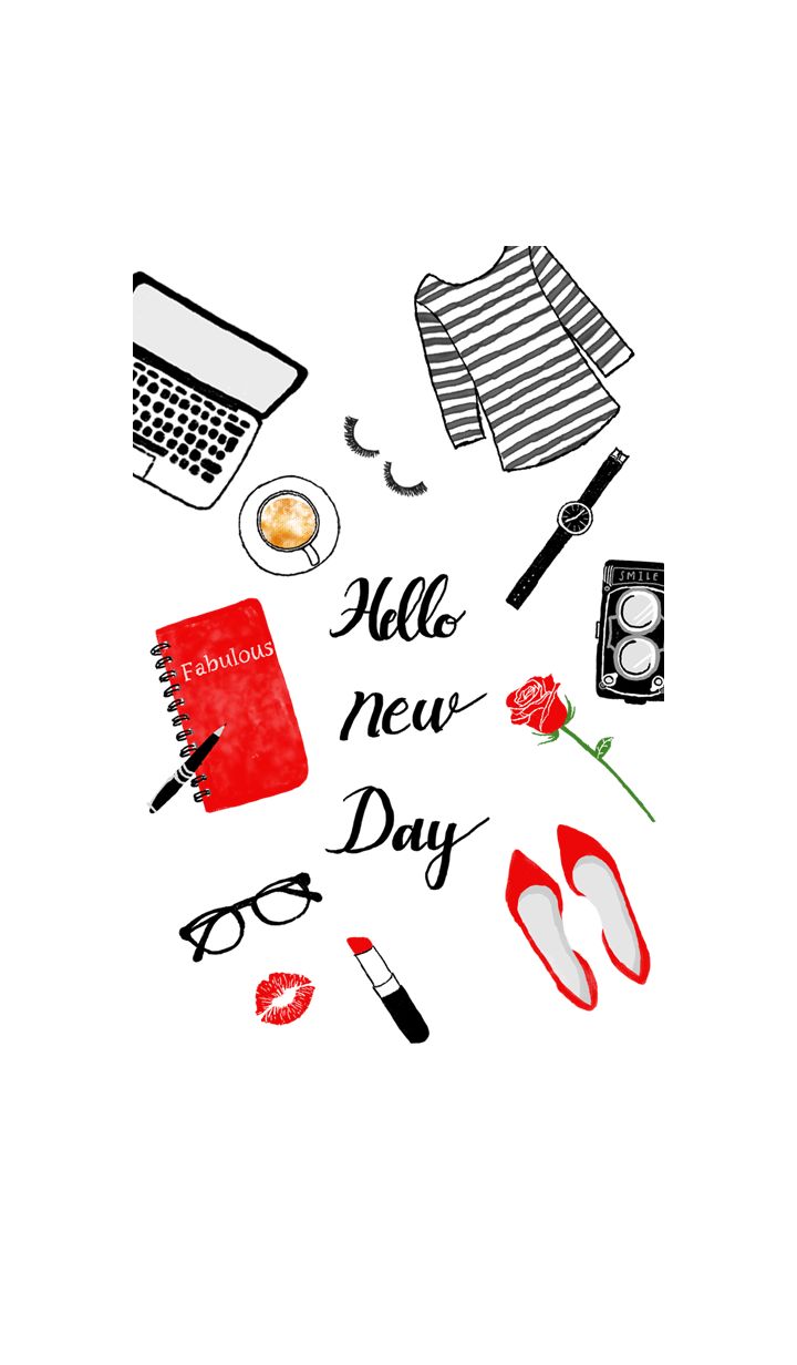 HELLO NEW DAY.