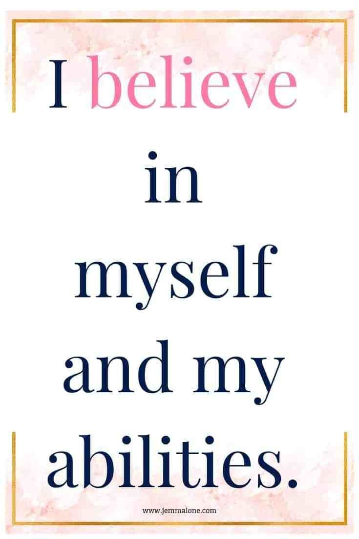 11 Positive affirmations you should tell yourself every day - Jemma Malone