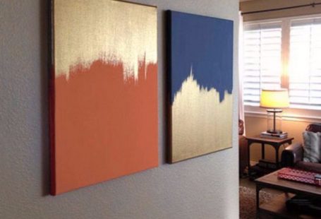 15 Super Easy DIY Leinwand Malerei Ideen für künstlerische Wohnkultur