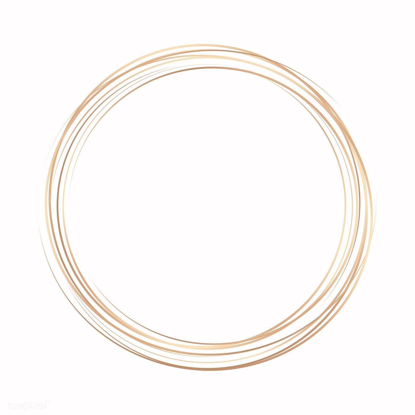 Gold circle frame on a pastel pink background vector | free image by rawpixel.com / Adj / marinemynt