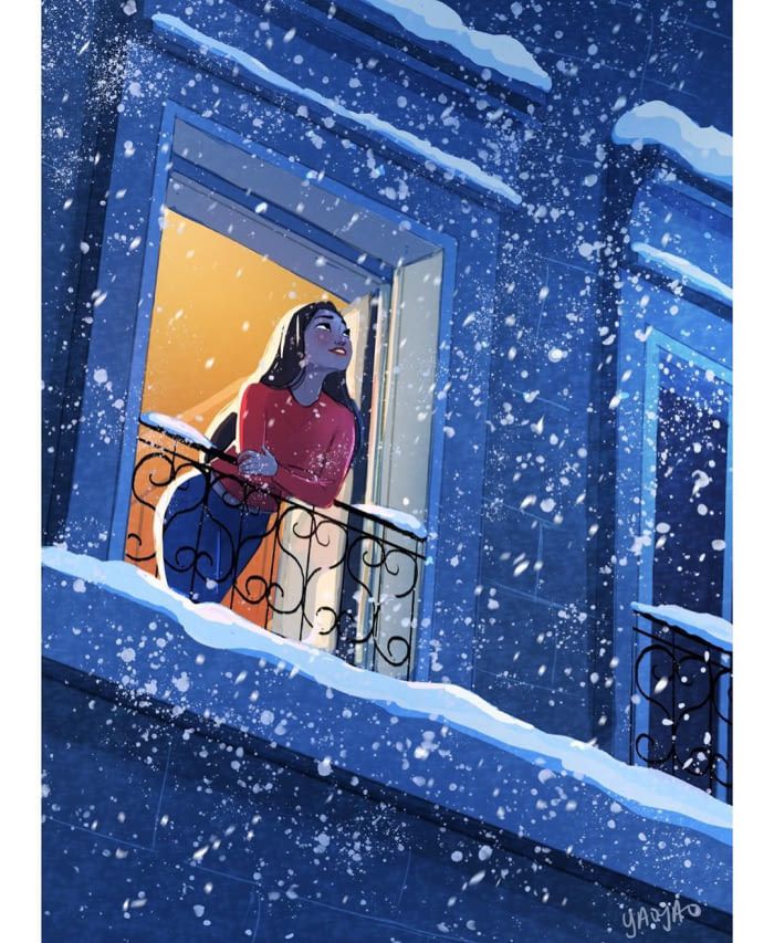 16 Drawings Describe People Who Are Happy To Live Alone - 9GAG