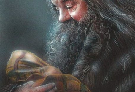 Hagrid with baby Harry