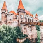 The Corvin castle in Romania is often cited as the inspiration for Bram Stoker