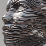 22 Creative Human Figure Metal Sculptures Composed of Unraveling Steel Ribbons by Gil Bruvel