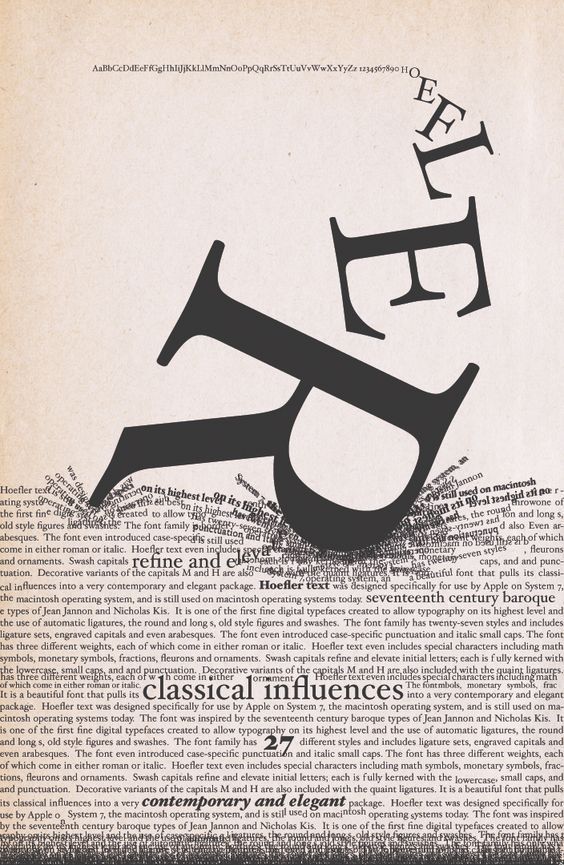 23 affiches magnifiques qui fêtent la typographie avec style More