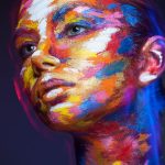 2D or not 2D is the second project made by photographer Alexander Khokhlov and make-up artist Valeriya Kutsan. The team was increased with Veronica Ershova who had leaded the process of retouching and post-production.