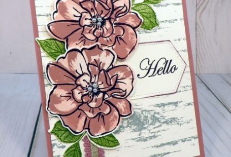 To a Wild Rose card by Delores; one of my Flowerbug