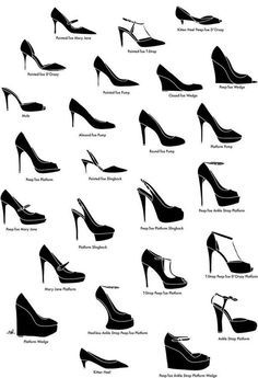 Guide to shoe styles. | Buzz Feed www.buzzfeed.com/...