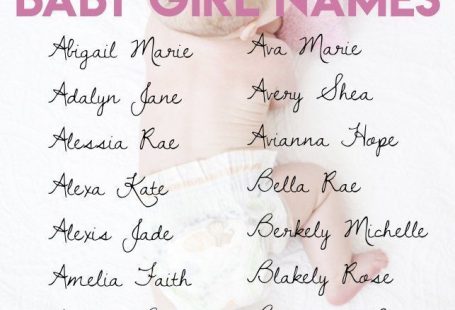 Baby Names: Here you will find an extensive list of beautiful, modern, and feminine first and middle names for your baby girl plus tips on how to make the difficult decision of choosing a name for your child.