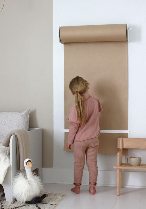 A Merry Mishap: A paper roller that's ideal for the tiny artist, kid bedroom decor or playroom decor