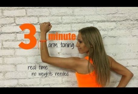 3 Minute Arm Workout - Get Rid of Bingo Wings and Tone Your Arms - YouTube