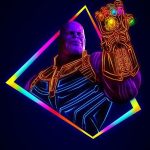 Thanos and infinity guanlet