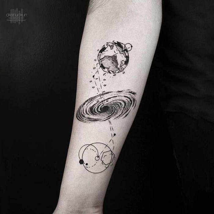 49 Amazing Geometric Tattoos By Turkish Artist Okan Uçkun