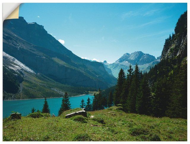 Wandfolie »Kattobello: Blick auf den Oeschinensee«