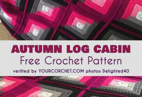 Autumn Log Cabin Throw Free Crochet Pattern. This is a beautiful pattern which gives lots of possibilities for personalization. Use hues that match your interior to get the most magnificent effect. Below, I would like to show you my favourite realizations of this pattern.