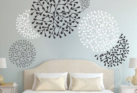 Beautiful Wall Accent Decals - Bedroom Wall Stencils - Removable Wall Accents - Wallpaper Designs - From Trendy Wall designs