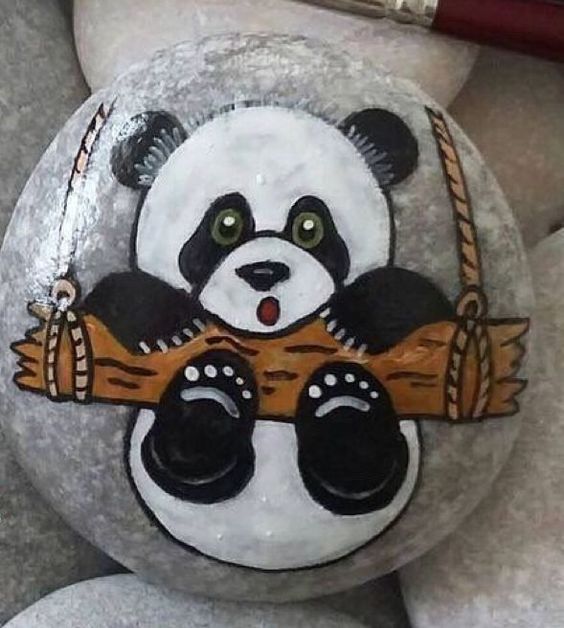 Beautiful decorations with painted stones | My desired home