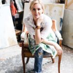 BTS with artist Deann Hebert: www.stylemepretty...
