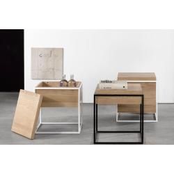 Universo Positivo Monolit Table Black-Black S - Beistelltisch Universo PositivoUniverso Positivo