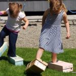 It was a beautiful day around here, and so I looked out for a unique outdoor activity.  These big foot races were a lot of fun for the girls.  All you do is take shoe boxes and cut holes big enough so your kids can slip their feet in.  Then, you tape the lid to the box, have the kids put them on and race.  I love the idea of… {Read More}