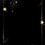 Black simple business invitation card