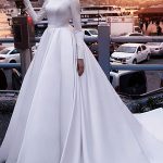 blammo biamo wedding dresses ball gown with long sleeves simple 2018
