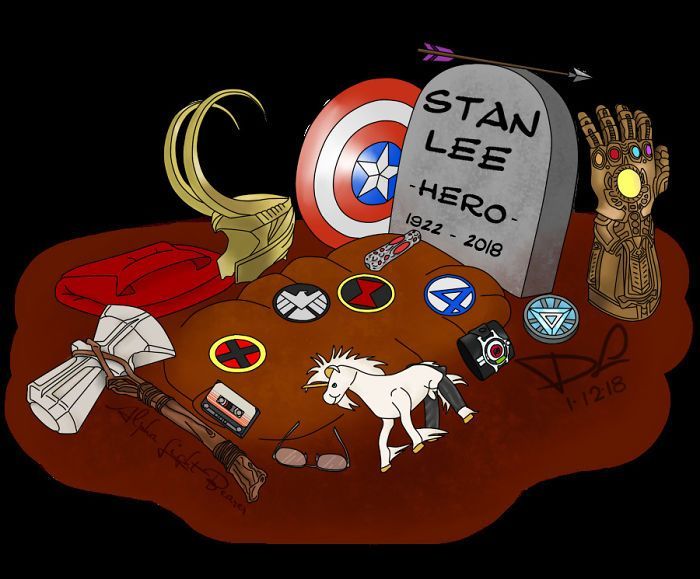 30+ Artists’ Tributes To Late Comic Book Legend Stan Lee | Bored Panda
