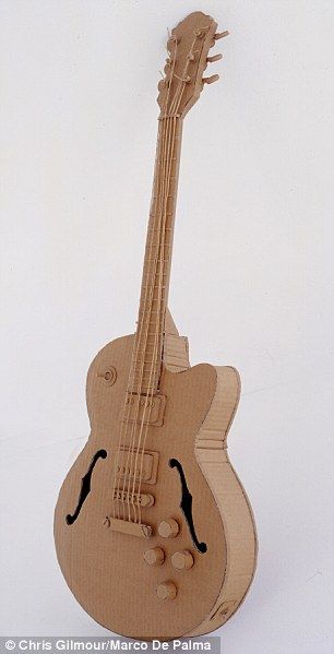 cardboard guitar #1