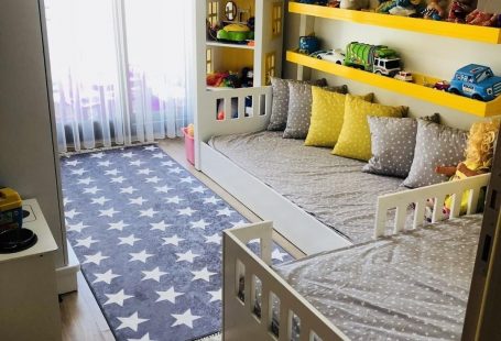 Çocuk Odası, Montessori çocuk odası, Halı, Sarı