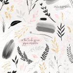 Charcoal, Gold & Blush Collection by Patrycja Dolata on Creative Market