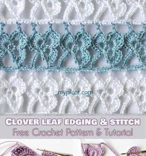 Clover-trefoil-leaf-stitch-free-crochet-pattern