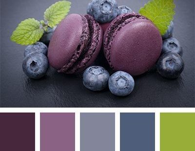 Huit nuanciers pour vous aider à associer le violet et ses multiples nuances.