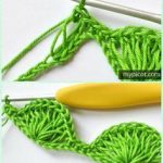Crochet Long Loop Shell Stitch Free Pattern - Crochet Radian Stitches Free Patterns