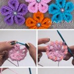 Crochet Kanzashi Flowers You Can Easily Make