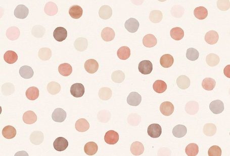 Our polka dot wallpapers are perfect for creating a charming nursery space or kids room. Dotty wallpaper in soft, warm colour palettes that children and parents alike will love.   ~  #polkadotnursery #nurseryideas #nurserywallpaper