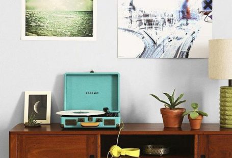 De retro schoonheid van een vintage interieur