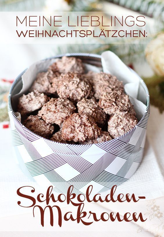 Eins meiner Lieblingsrezepte :-). Mache ich schon seit Jahren und gehört zu Weihnachten einfach dazu. RAUSCHGIFTENGEL // FASHION, BEAUTY & LIFESTYLE // DORTMUND & MÜNSTER : WEIHNACHTS REZEPT: SCHOKOLADEN MAKRONEN