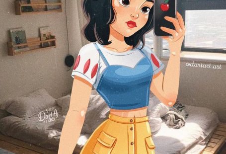 Die in Kiew lebende Illustratorin Daria Artemieva interpretiert Disney-Prinzessinnen neu, als ob sie ... - #disney