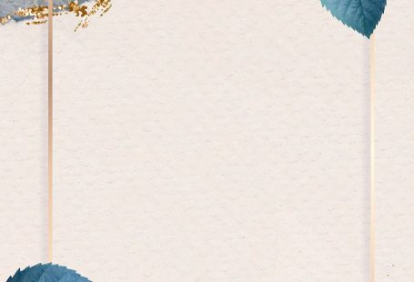 Rectangle gold frame with foliage pattern background vector, 4k iphone and mobile phone wallpaper