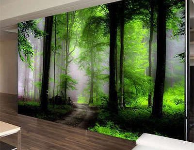 Dream Mysterious Forest Full Wall Mural Photo Wallpaper Print Kids Home 3D Decal