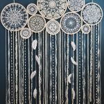 Dream catcher wall hanging boho chic decor giant dream