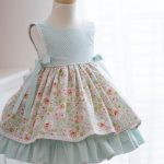 Summer Blooms Blue Isabella Dress